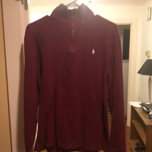 Mississippi State Polo Maroon Pullover